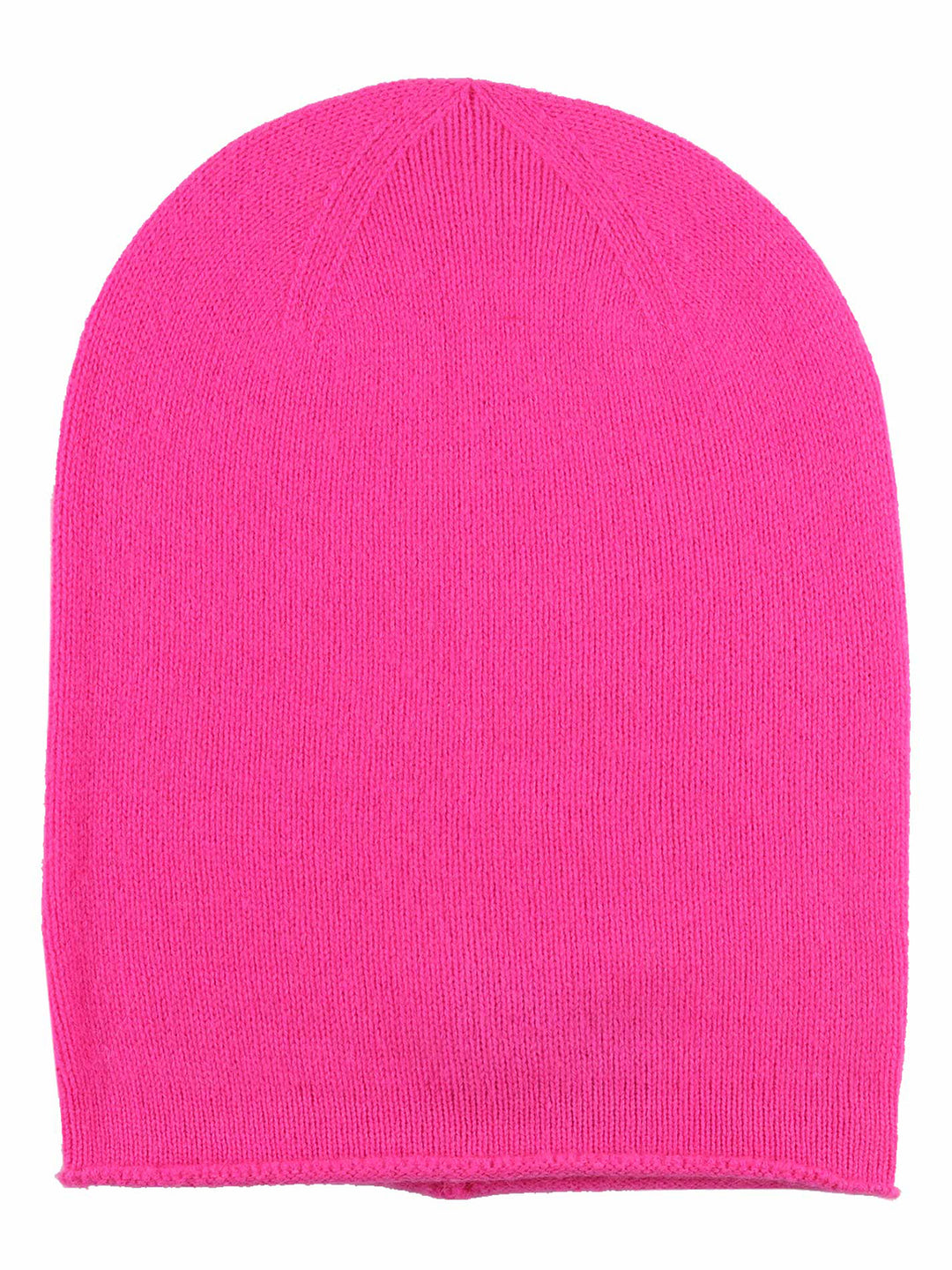 Kaschmir Beanie Neon Pink