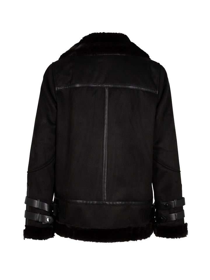 Kunstlederjacke Amarantha Black