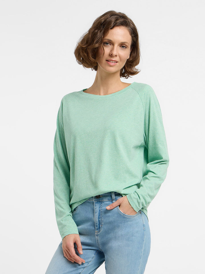 Longsleeve Tira Mellow Mint Melange