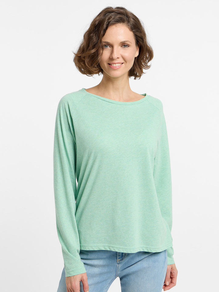 Longsleeve Tira Mellow Mint Melange