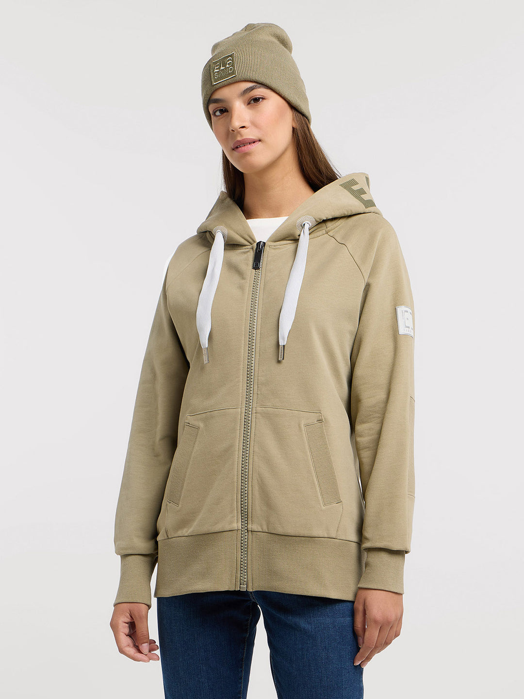 Hoodie Kelda Golden Olive