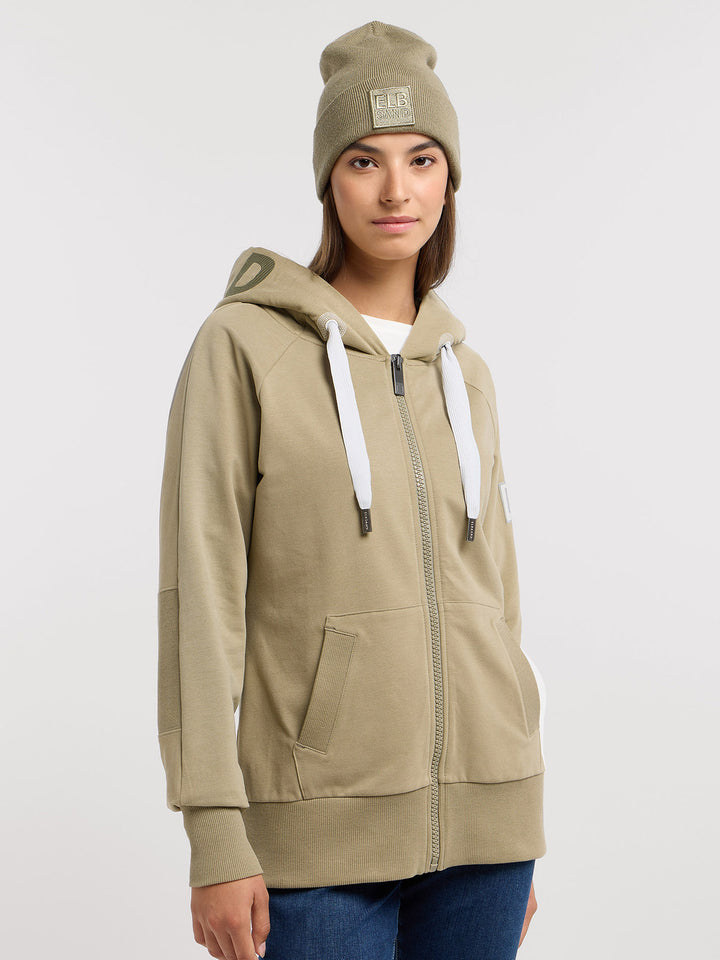 Hoodie Kelda Golden Olive