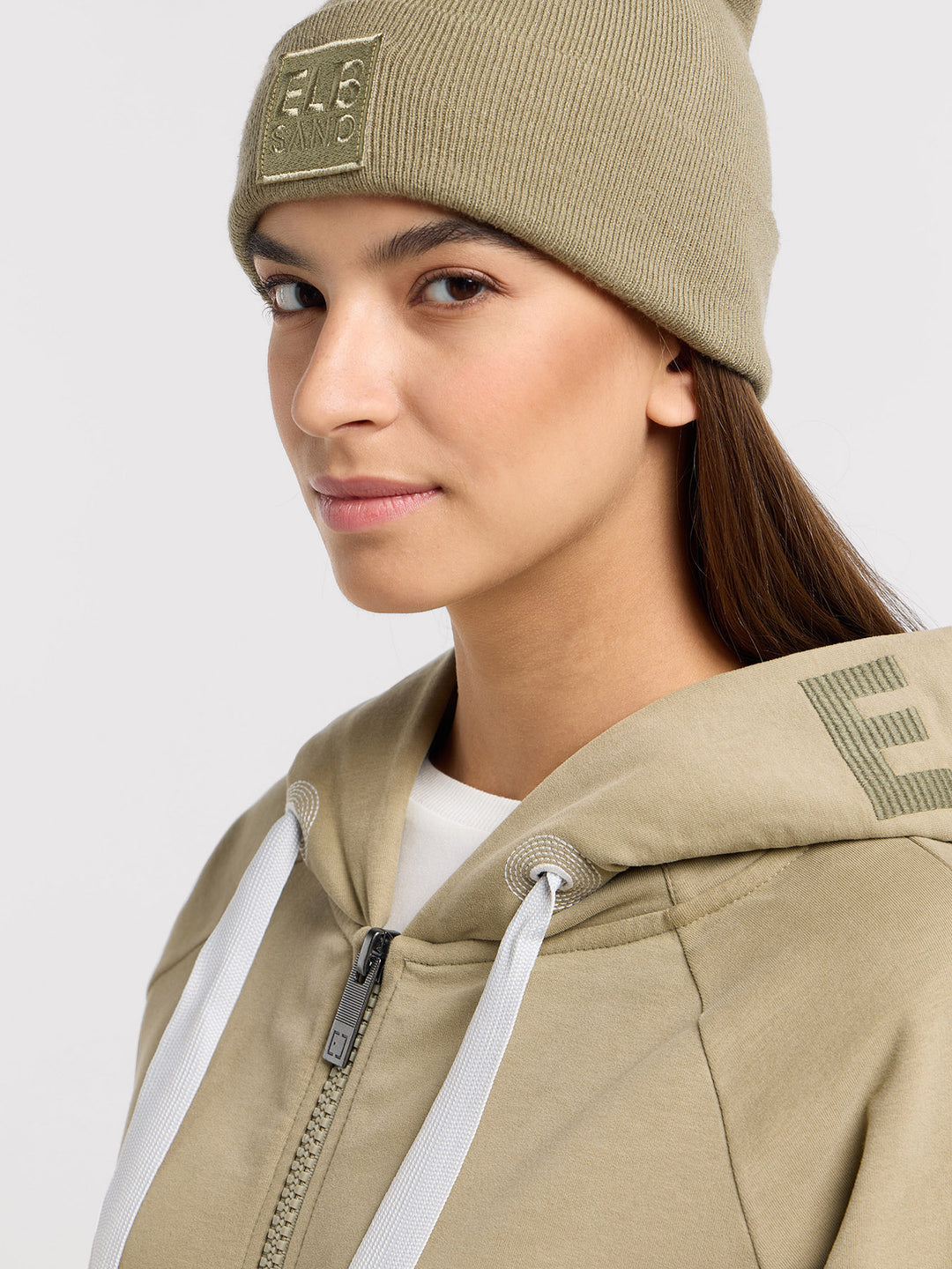 Hoodie Kelda Golden Olive