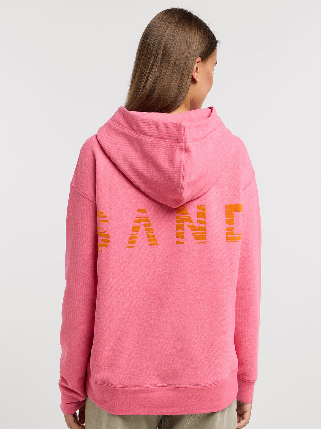 Hoodie Nordika Pink Yarrow Melange