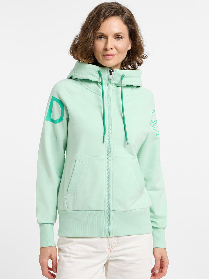 Hoodiejacket Kinea Mellow Mint