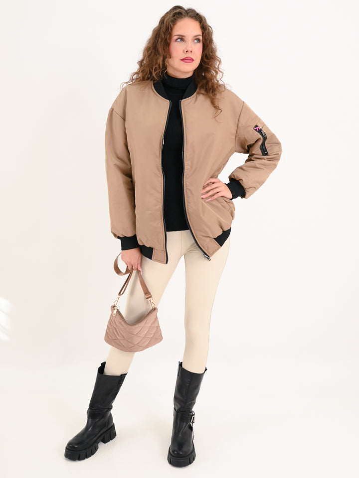 Wendeblouson Beige Leo