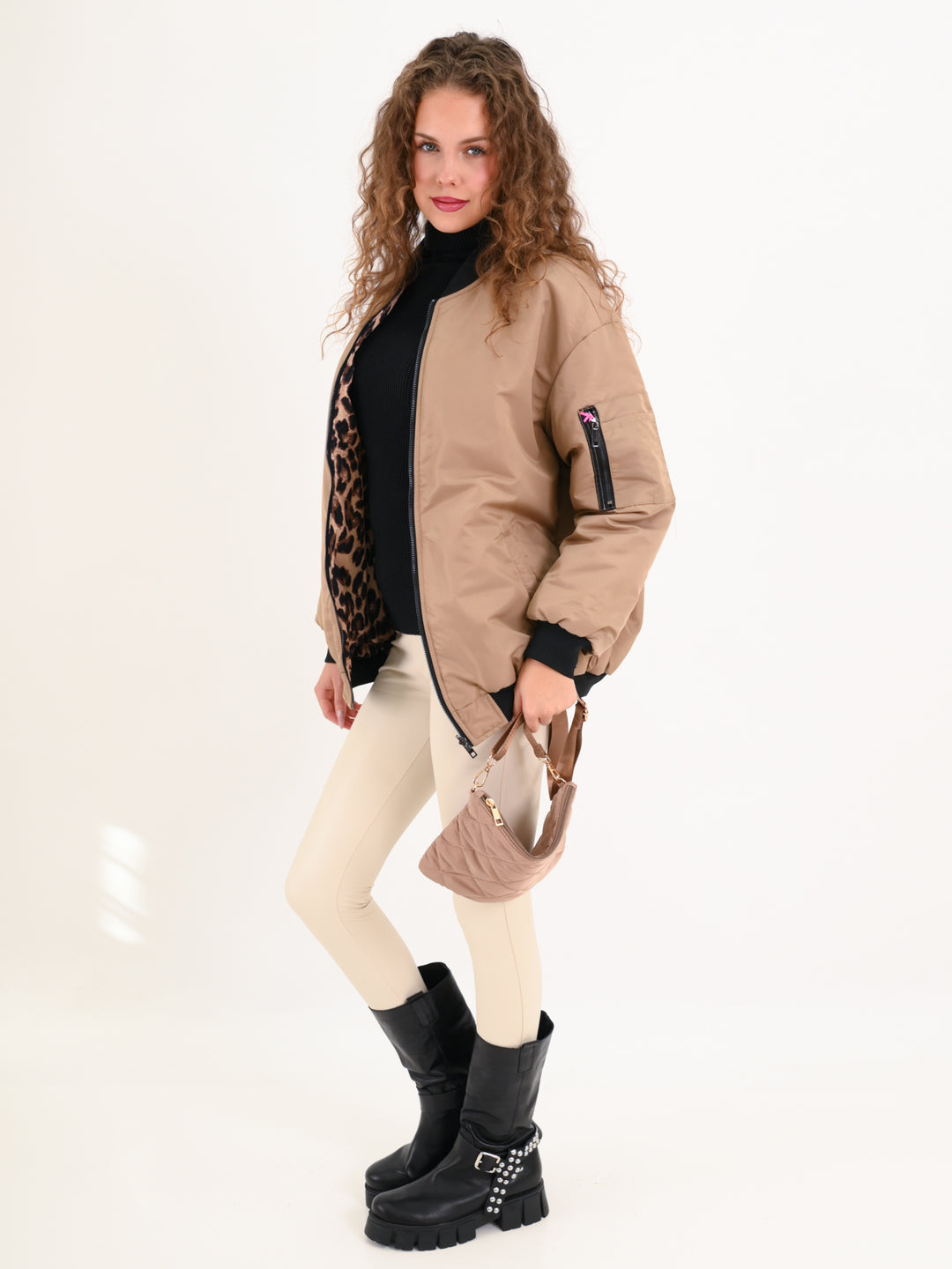 Wendeblouson Beige Leo