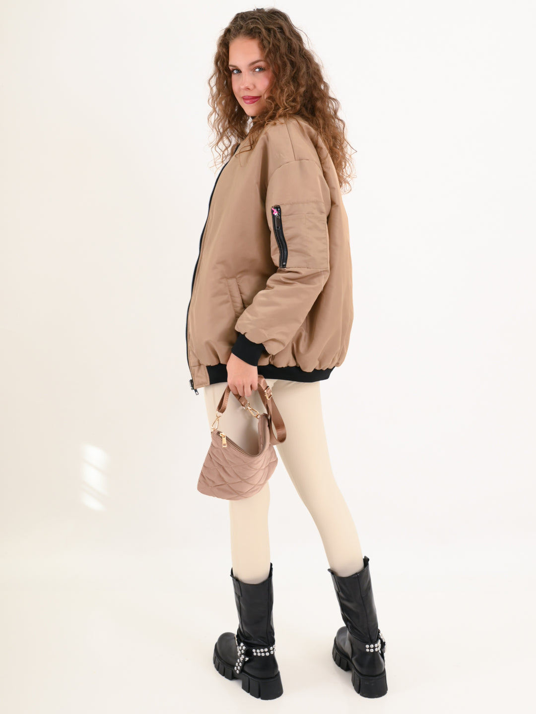 Wendeblouson Beige Leo