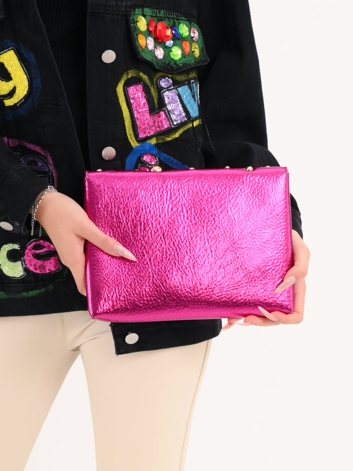 Clutch Bubble Pink