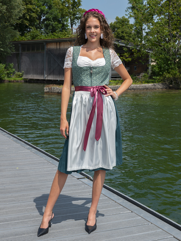 Dirndl Jill Flaschengrün