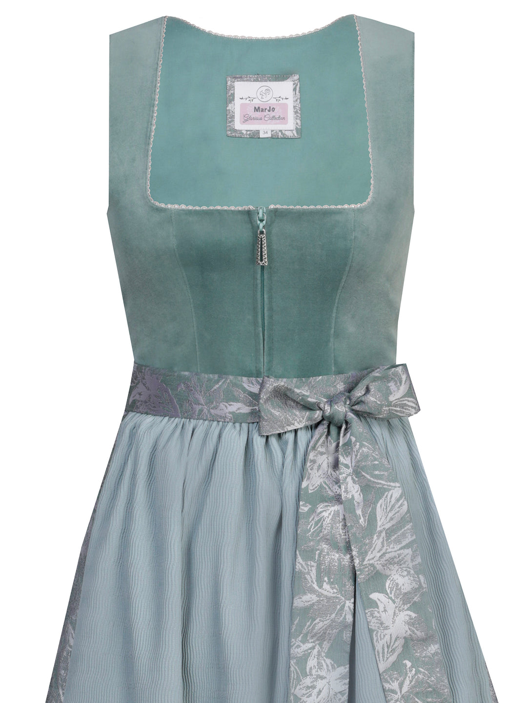 Dirndl Irsee in Jade-Cloud