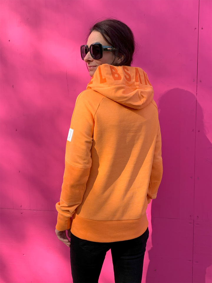 Hood Jacket Kelina Sunset Orange Melange