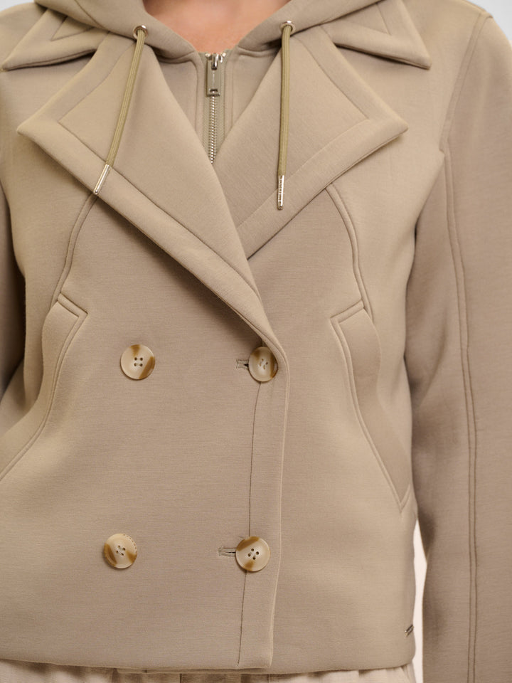 Kurzjacke Jennifer Dusty Khaki