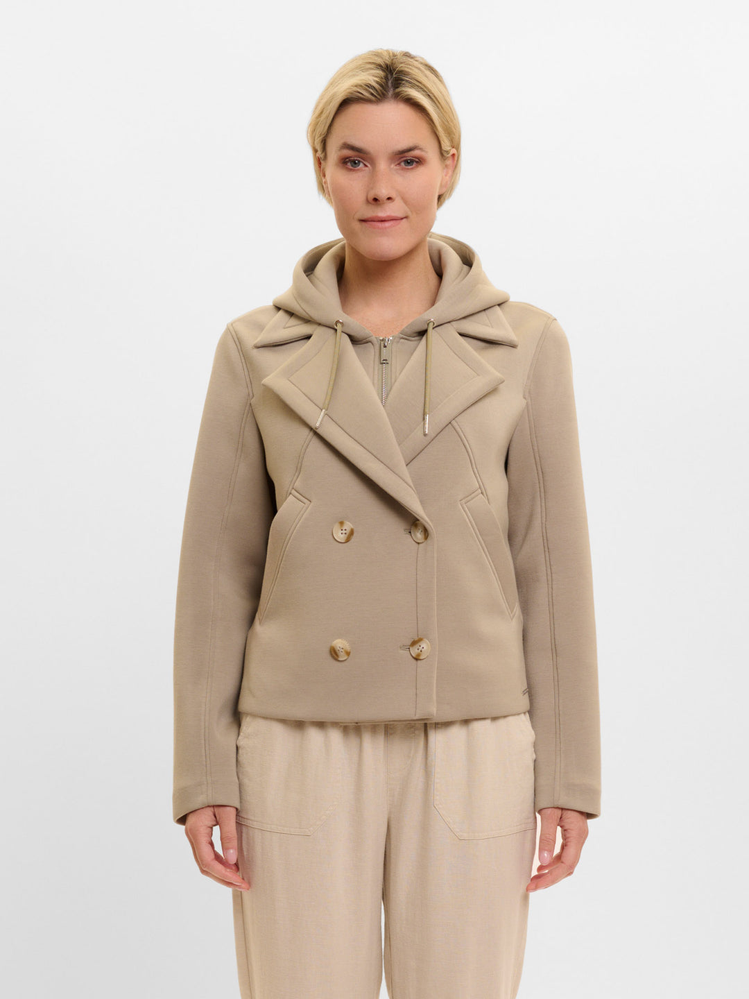 Kurzjacke Jennifer Dusty Khaki