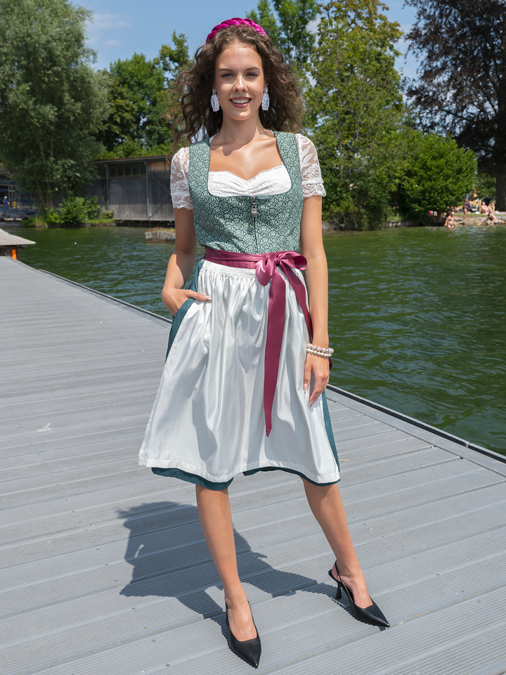 Dirndl Jill Flaschengrün