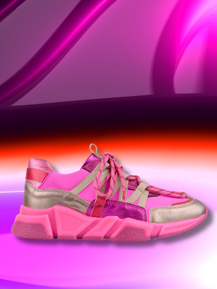 Sneaker Los Angeles Stone Fuchsia