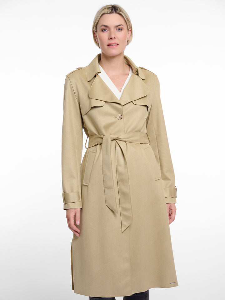 Trenchcoat Nula Pale Camel