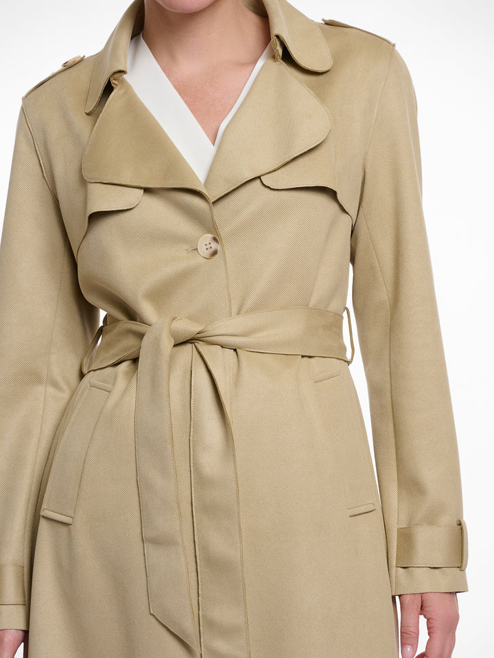 Trenchcoat Nula Pale Camel