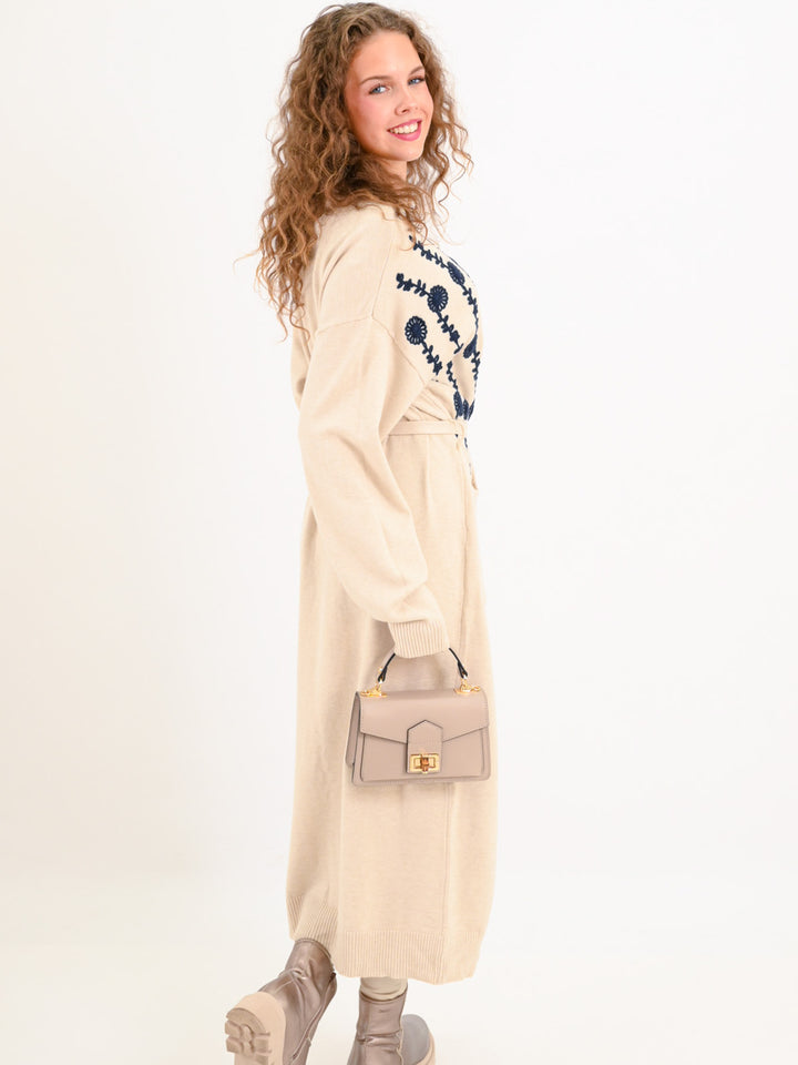 Longcardigan Ranke Beige