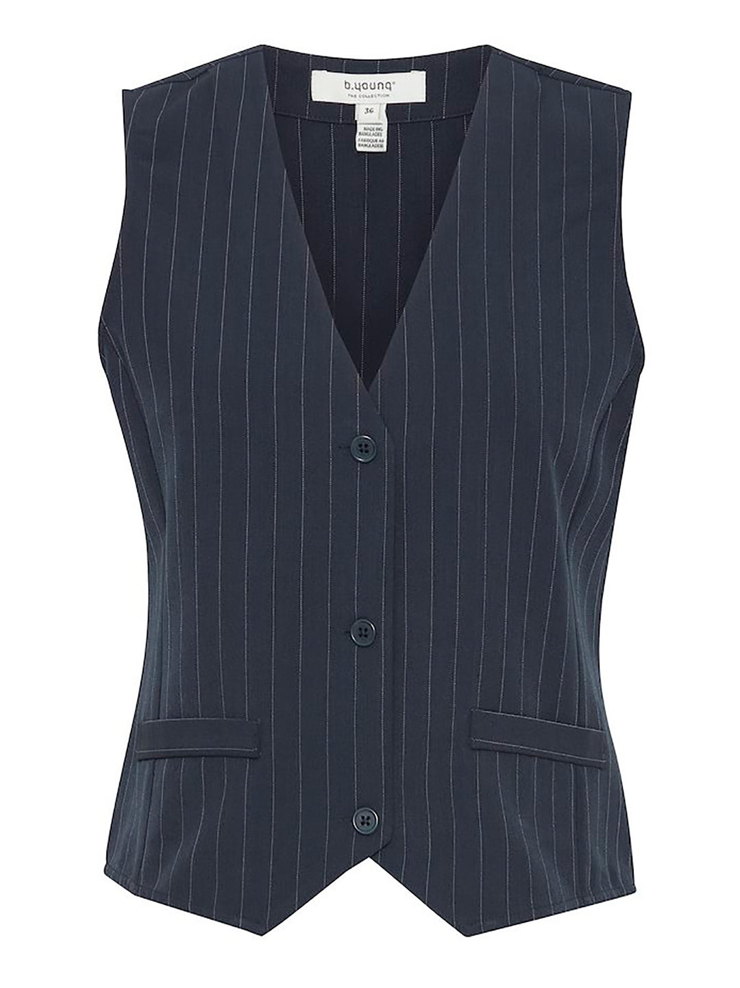 Azugweste BYMMIDDE Pinstripe Navy